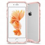 Wholesale iPhone 7 Plus Air Hybrid Clear Case (Rose Gold)